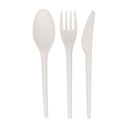 Kit de Cubiertos 3 piezas Blanco