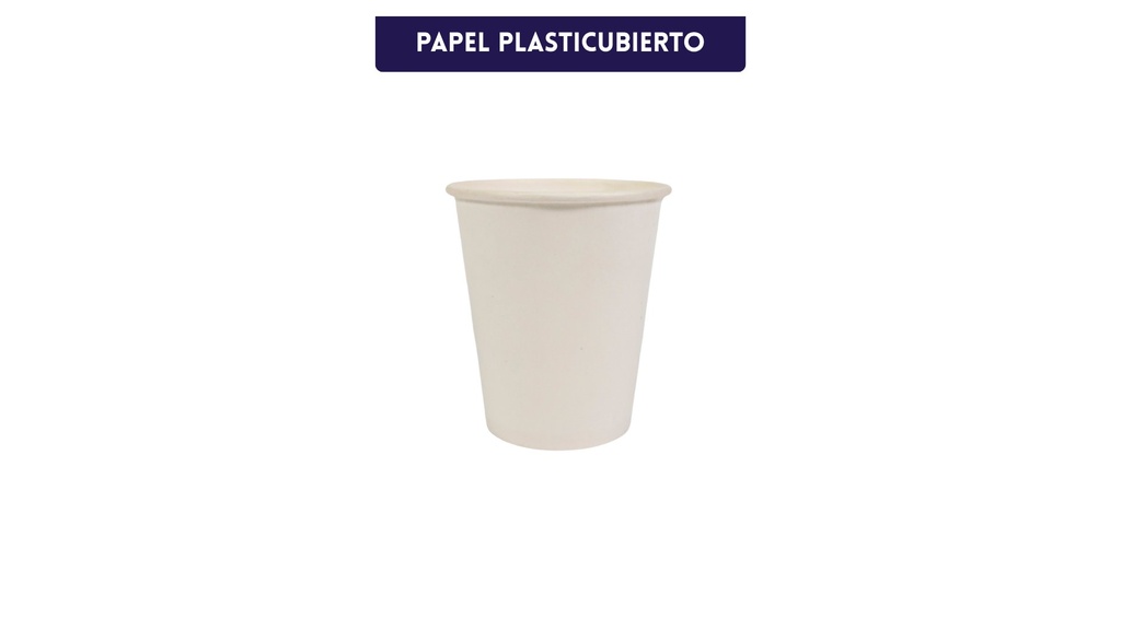 Vaso de Papel 6 onzas Blanco