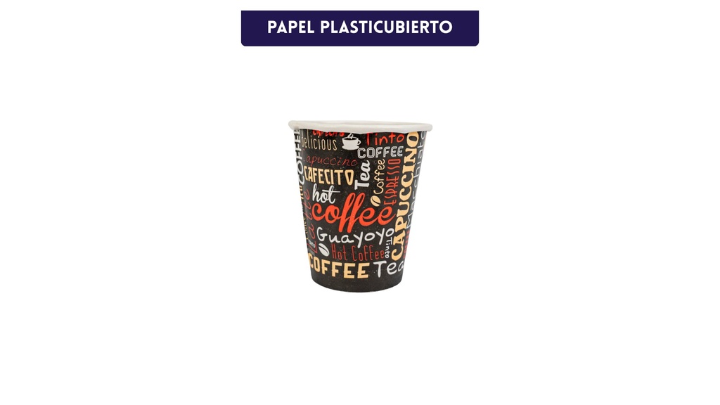 Vaso de Papel 6 onzas Genérico